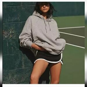 NWT FP Movement Sprint to the Finish Hoodie-Heather Grey - XS